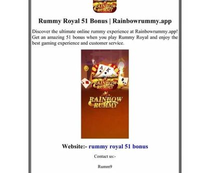 Discover the Best Rummy App With an Exclusive 51 Bonus Offer