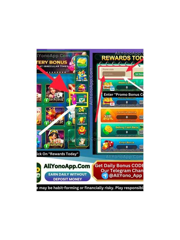 Yono 777 Promo Code Today Telegram Free Unlock Exclusive Savings
